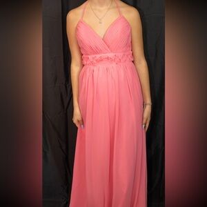 Coral dress prom, wedding